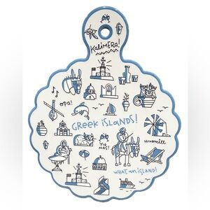 🛍️3/$25 Or 2/$20 🛍️ GREEK ISLANDS Wall Hanging, Pot Holder or Trivet